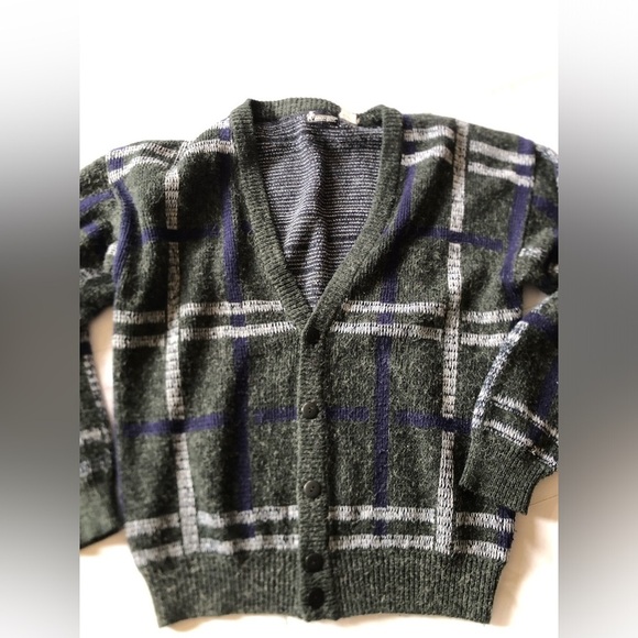 Vtg Bronzini Button Up Cardigan - Picture 4 of 11